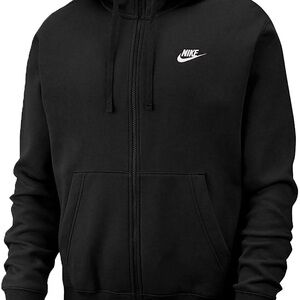 Nike Black Zip Up Hoodie